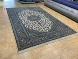 VINTAGE 8ft. x 12ft. TRADITIONAL KASHAN - David Tiftickjian & Sons
