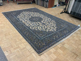 VINTAGE 8ft. x 12ft. TRADITIONAL KASHAN - David Tiftickjian & Sons