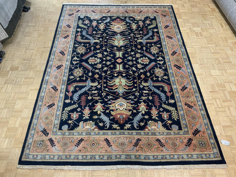 VINTAGE 8ft. x 12ft. TRANSITIONAL SERAPI - David Tiftickjian & Sons
