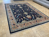 VINTAGE 8ft. x 12ft. TRANSITIONAL SERAPI - David Tiftickjian & Sons