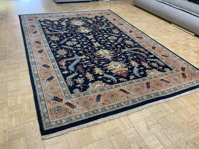VINTAGE 8ft. x 12ft. TRANSITIONAL SERAPI - David Tiftickjian & Sons