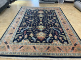VINTAGE 8ft. x 12ft. TRANSITIONAL SERAPI - David Tiftickjian & Sons