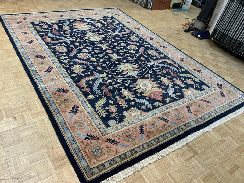 VINTAGE 8ft. x 12ft. TRANSITIONAL SERAPI - David Tiftickjian & Sons