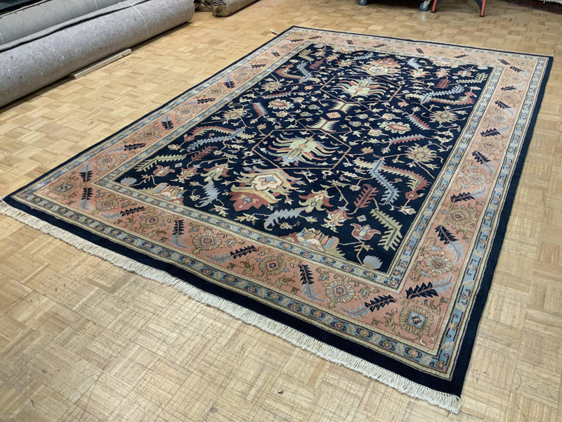 VINTAGE 8ft. x 12ft. TRANSITIONAL SERAPI - David Tiftickjian & Sons