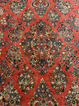 VINTAGE 8ft. x 13ft. TRADITIONAL SAROUK - David Tiftickjian & Sons