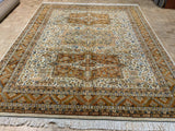 VINTAGE 9ft. x 11ft. TRANSITIONAL SHIRVAN - David Tiftickjian & Sons