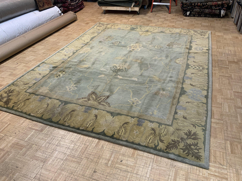 VINTAGE 9ft. x 12ft. FLORAL TUFENKIAN - David Tiftickjian & Sons