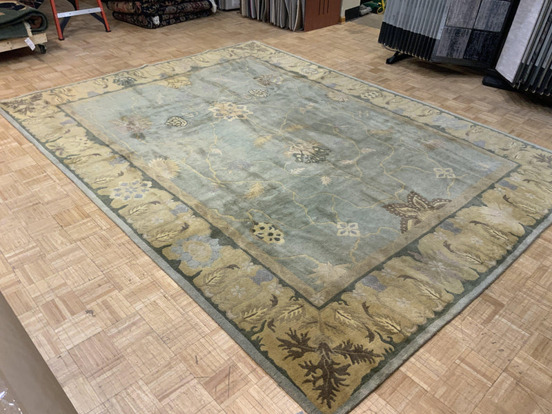 VINTAGE 9ft. x 12ft. FLORAL TUFENKIAN - David Tiftickjian & Sons