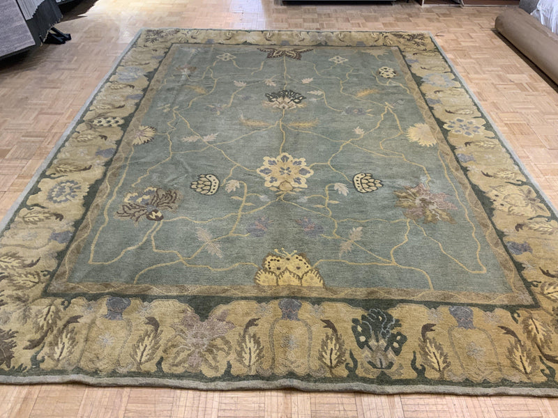 VINTAGE 9ft. x 12ft. FLORAL TUFENKIAN - David Tiftickjian & Sons