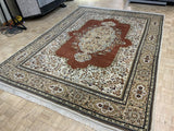VINTAGE 9ft. x 12ft. TRADITIONAL TABRIZ - David Tiftickjian & Sons