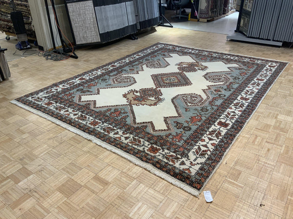 VINTAGE 9ft. x 12ft. TRANSITIONAL ARDABIL - David Tiftickjian & Sons