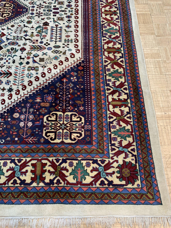 VINTAGE 9ft. x 12ft. TRANSITIONAL ARDABIL - David Tiftickjian & Sons