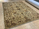 VINTAGE 9ft. x 12ft. TRANSITIONAL OUSHAK - David Tiftickjian & Sons