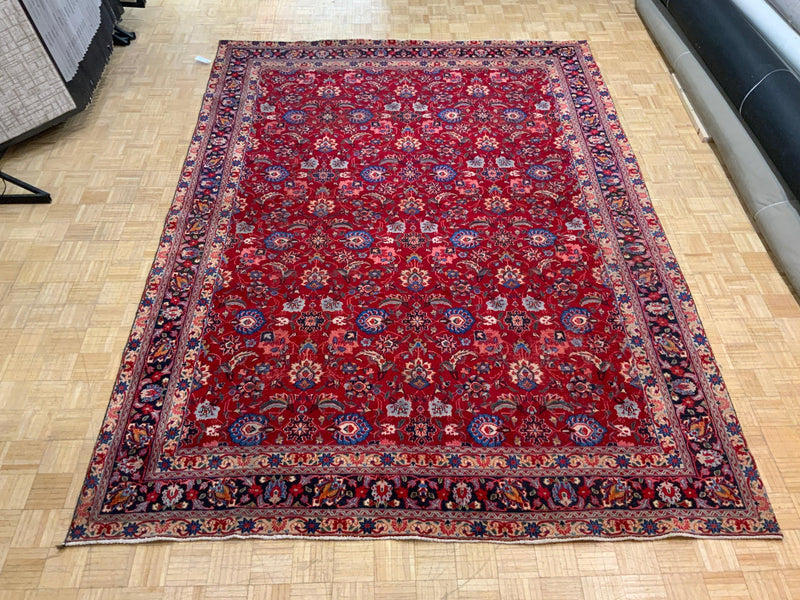 VINTAGE 9ft. x 13ft. TRANSITIONAL BIDJAR - David Tiftickjian & Sons