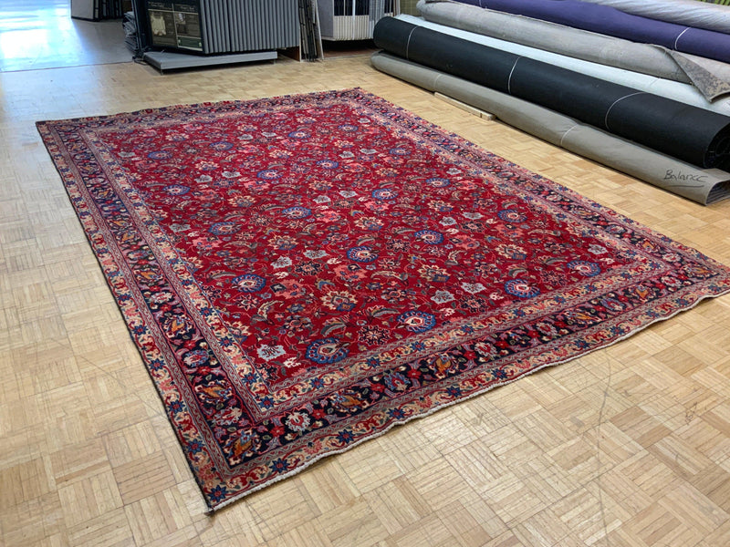 VINTAGE 9ft. x 13ft. TRANSITIONAL BIDJAR - David Tiftickjian & Sons