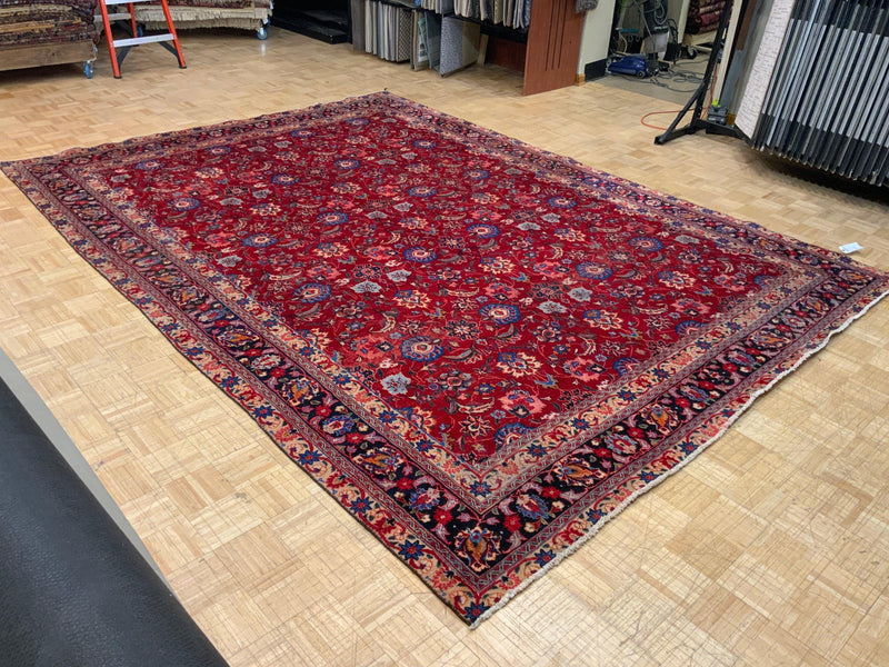 VINTAGE 9ft. x 13ft. TRANSITIONAL BIDJAR - David Tiftickjian & Sons