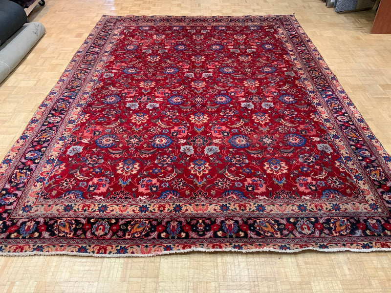 VINTAGE 9ft. x 13ft. TRANSITIONAL BIDJAR - David Tiftickjian & Sons